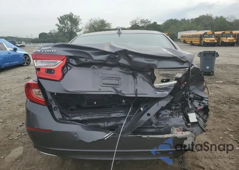 2022 Honda Accord Hybrid Exl from USA, damaged, VIN 1HGCV3F57NA013530